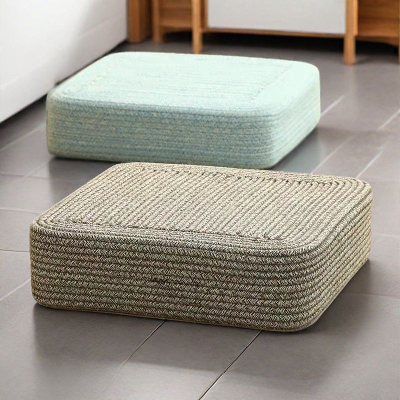 Meditation Cushion Zafu - Almofada de Meditação Zafu Quadrada, Almofada