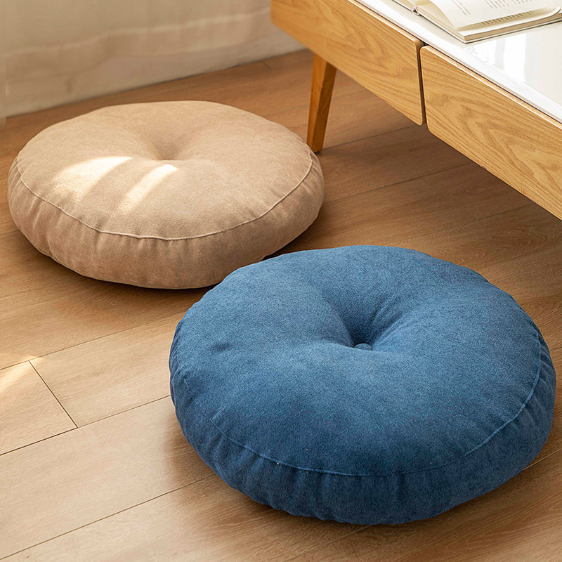 Meditation Cushion Zafu - Redonda e sólida almofada meditação cor,