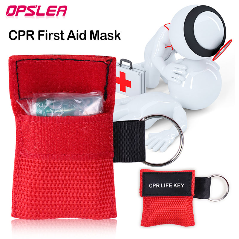 Health Wellness Products - 50pcs CPR Ressuscitador Máscara Portátil Emergência