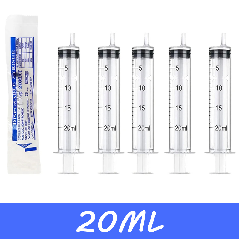 Health Wellness Products - Seringa Plástica de 20ml Sem Agulha
