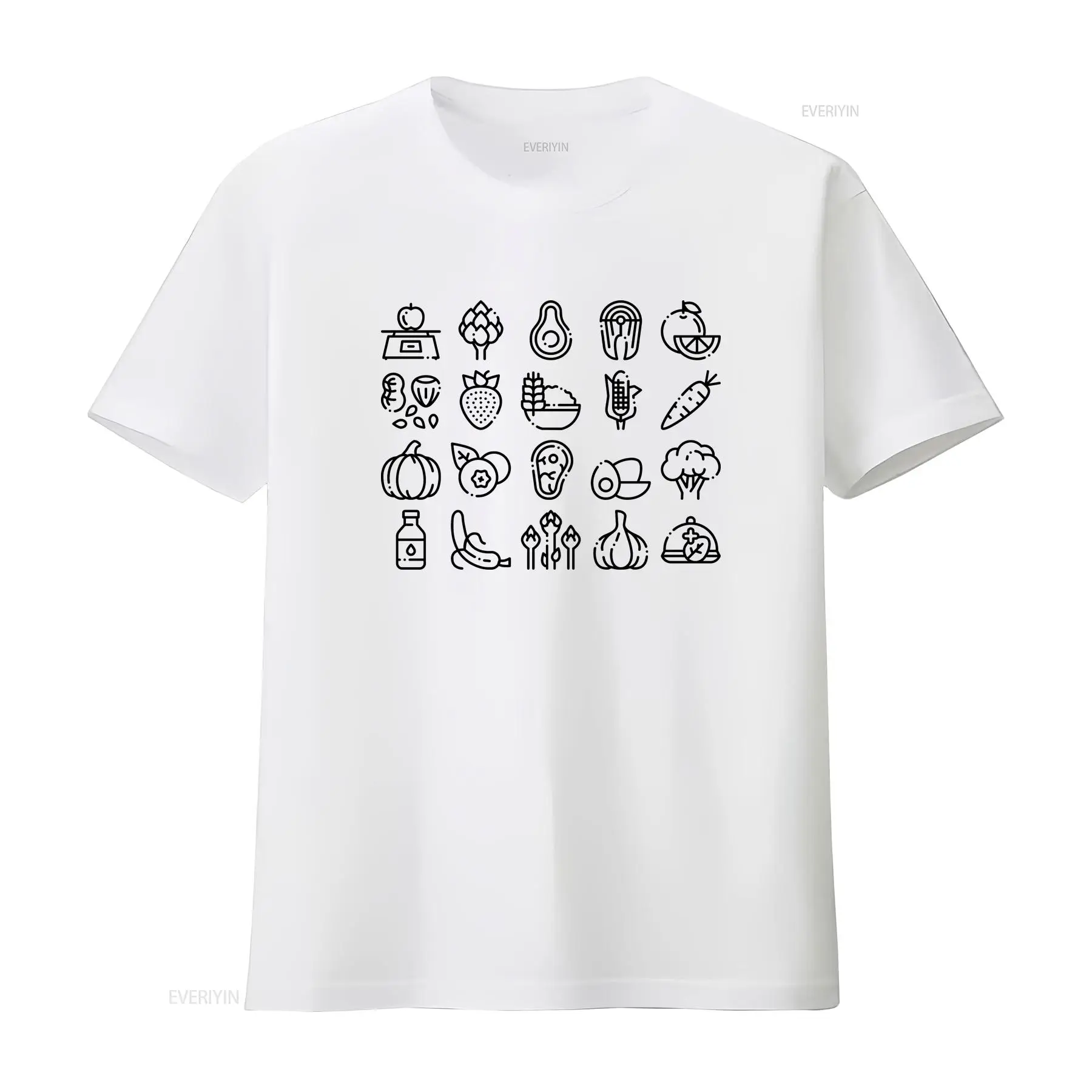 Health Wellness Food - Camiseta de Alimentos Saudáveis para Dietistas