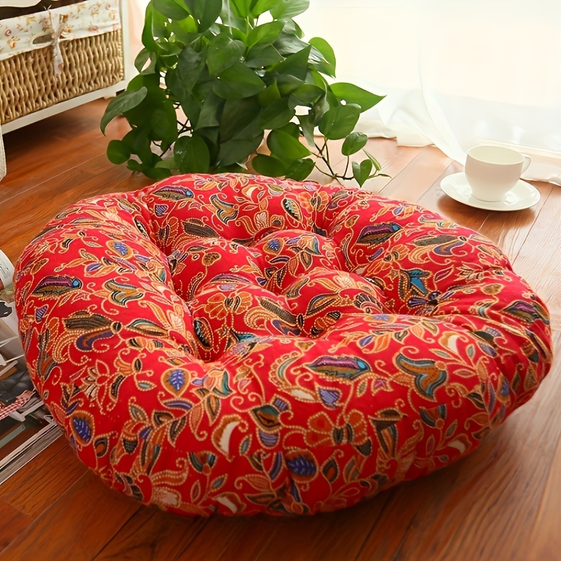 Almofada de chão redonda trave - Meditation Cushion Zafu avaliação e preço