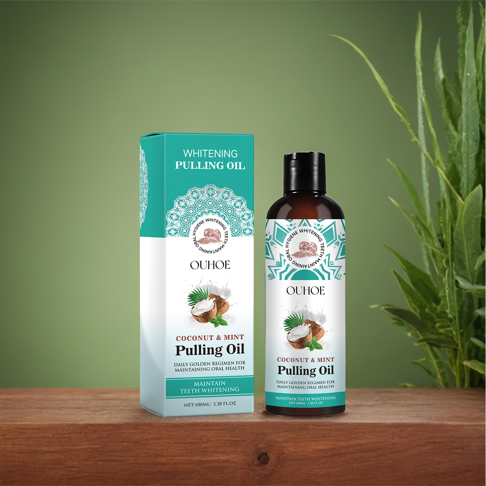 Enxaguante bucal de óleo de co - Health Wellness Products avaliação e preço