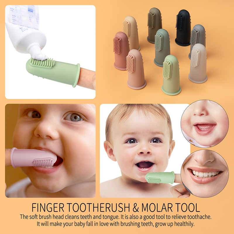 Bebê macio dedo escova de dent - Health Wellness Products avaliação e preço