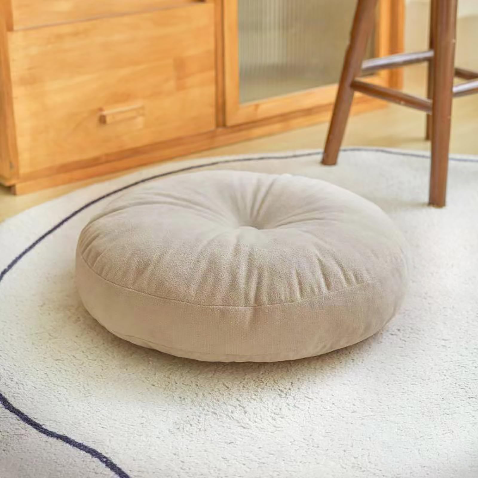 Almofada redonda grossa, trave - Meditation Cushion Zafu avaliação e preço