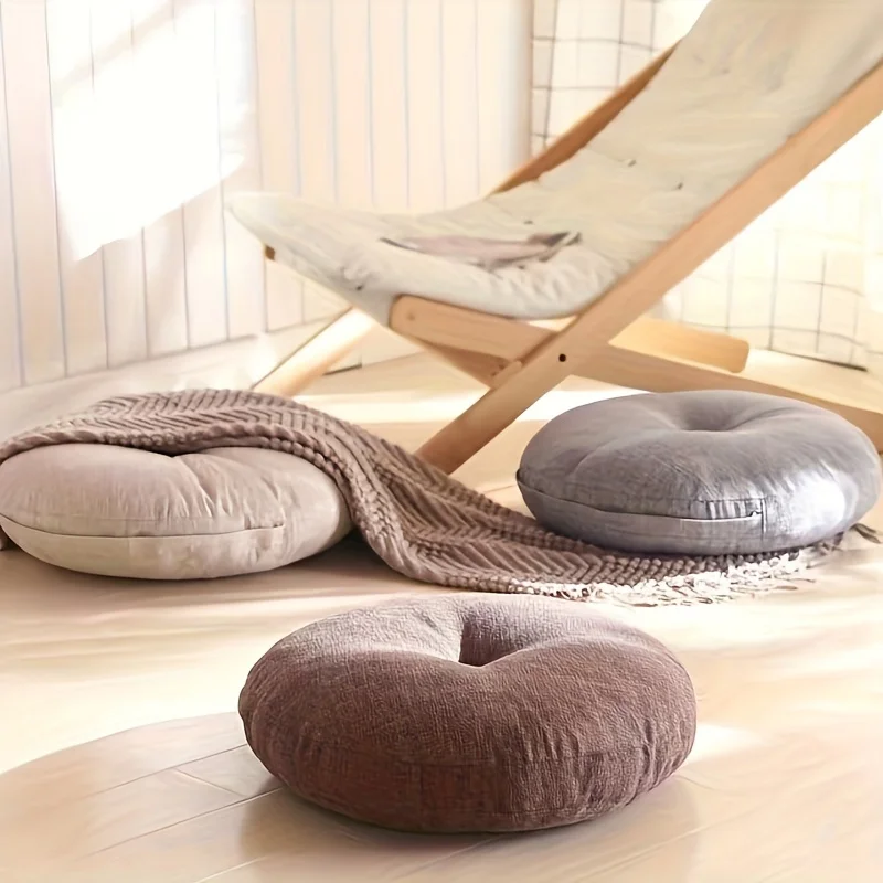 Almofada redonda grossa, trave - Meditation Cushion Zafu avaliação e preço