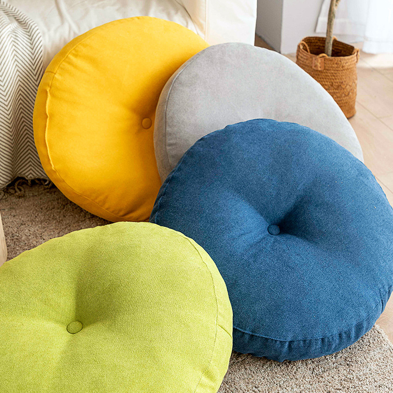 Redonda e sólida almofada medi - Meditation Cushion Zafu avaliação e preço