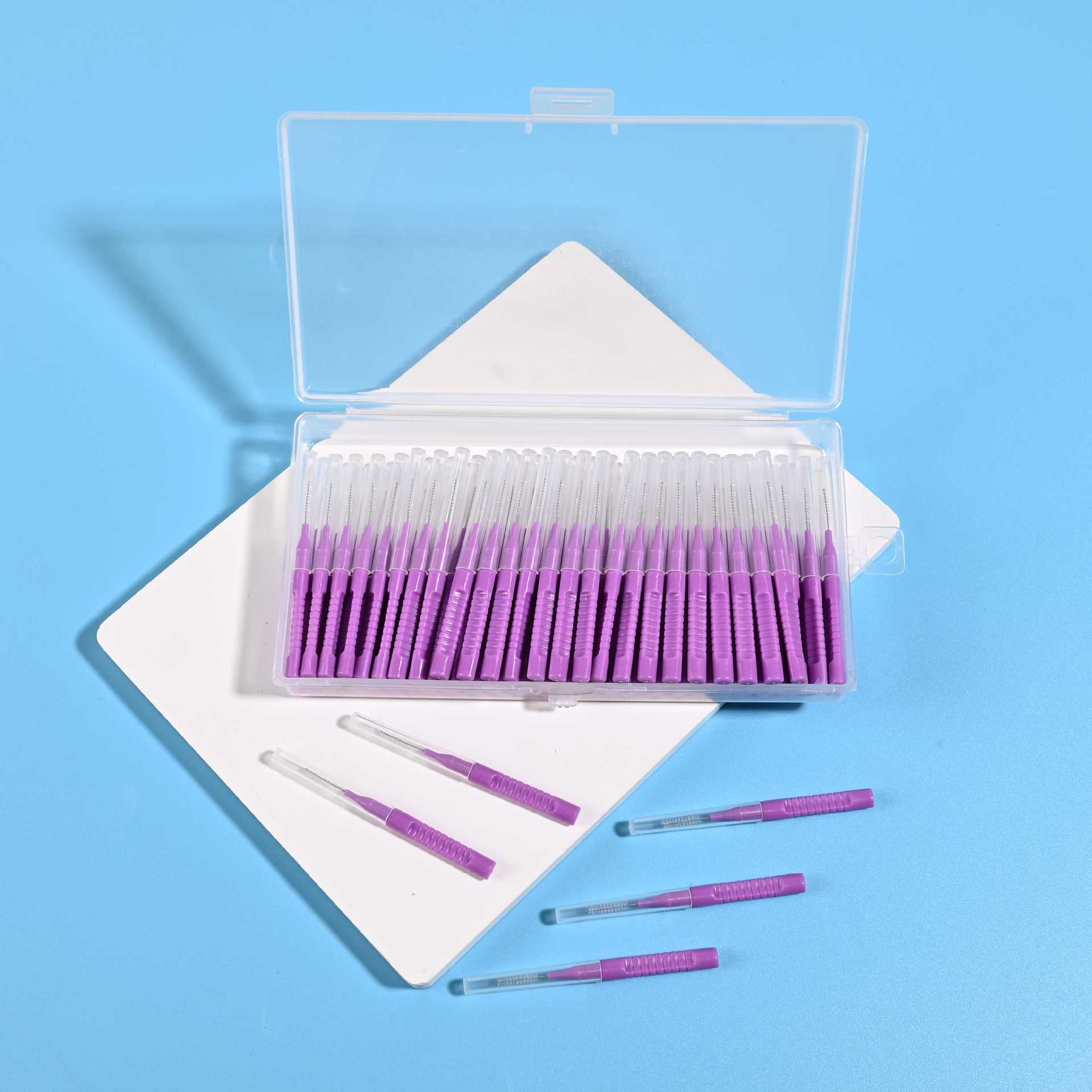 100 pces 0.6-1.2mm escovas int - Health Wellness Products avaliação e preço