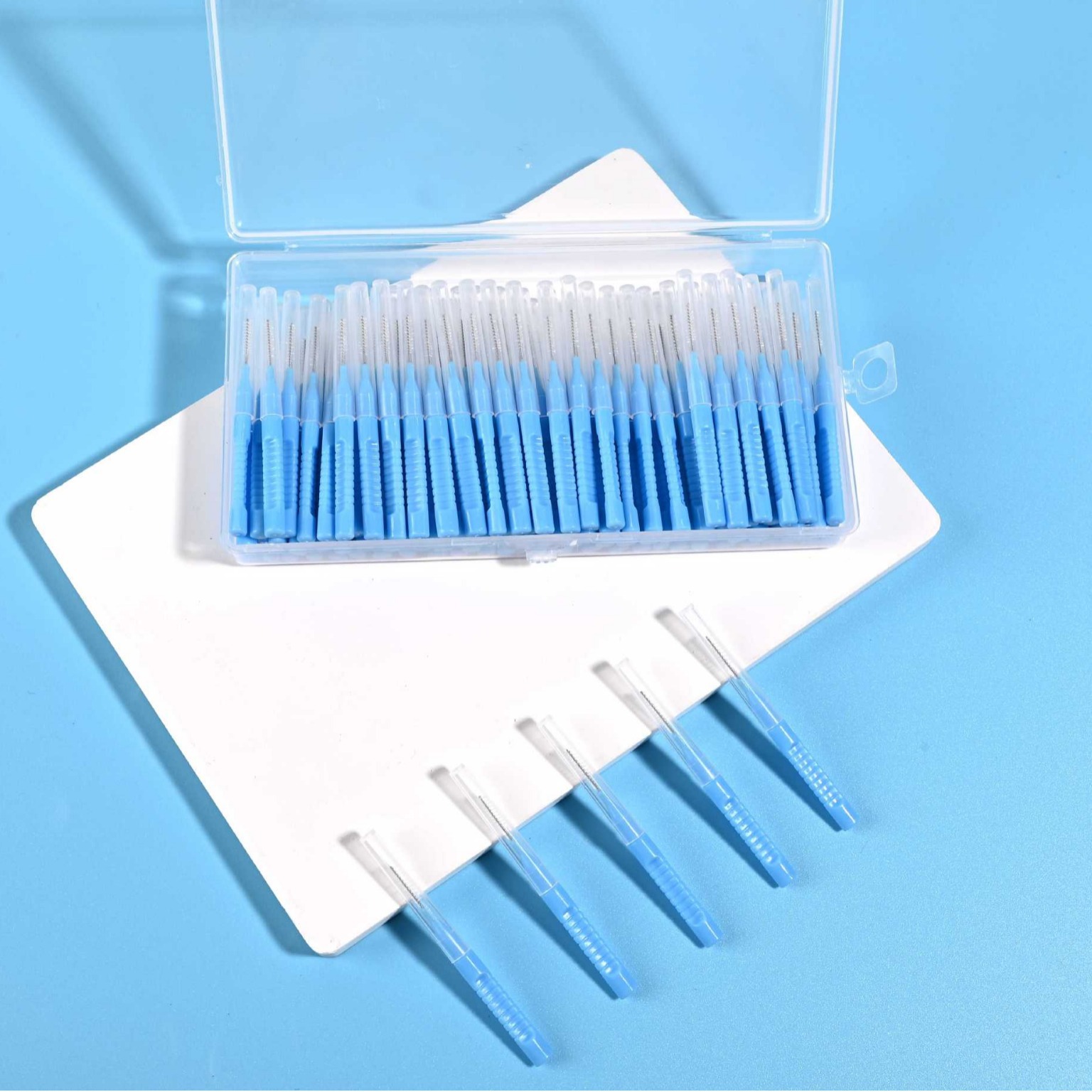 100 pces 0.6-1.2mm escovas int - Health Wellness Products avaliação e preço