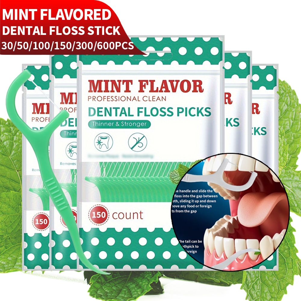 Vara de fio dental de hortelã  - Health Wellness Products avaliação e preço