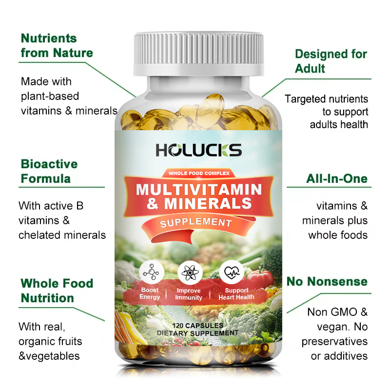 Cápsulas de Multivitaminas e M - Health Wellness Food avaliação e preço