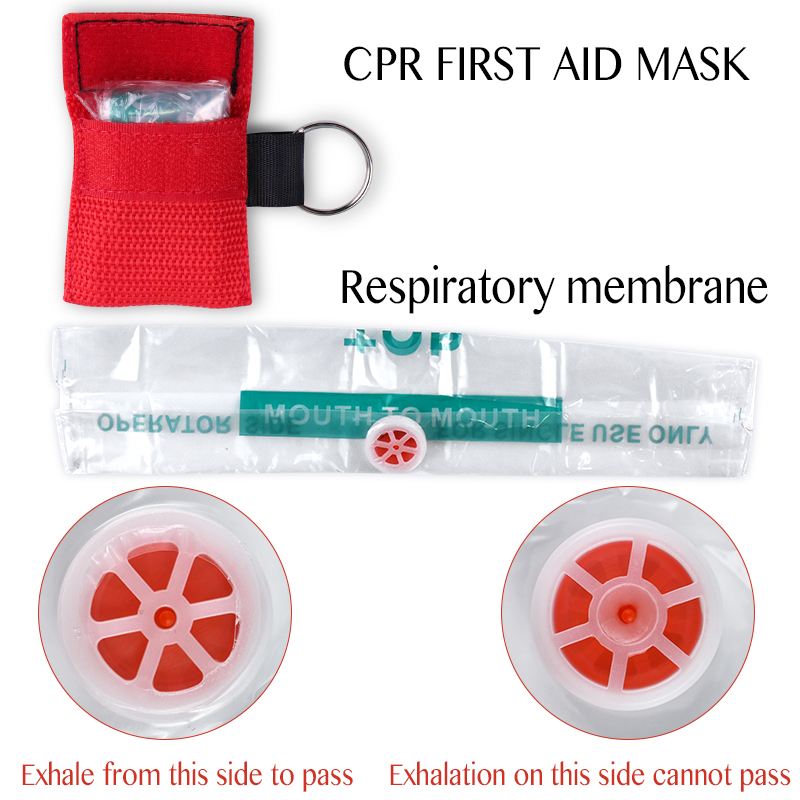 50pcs CPR Ressuscitador Máscar - Health Wellness Products avaliação e preço