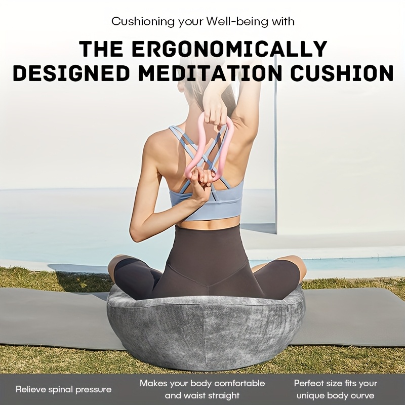 Almofada de meditação de espum - Meditation Cushion Zafu avaliação e preço