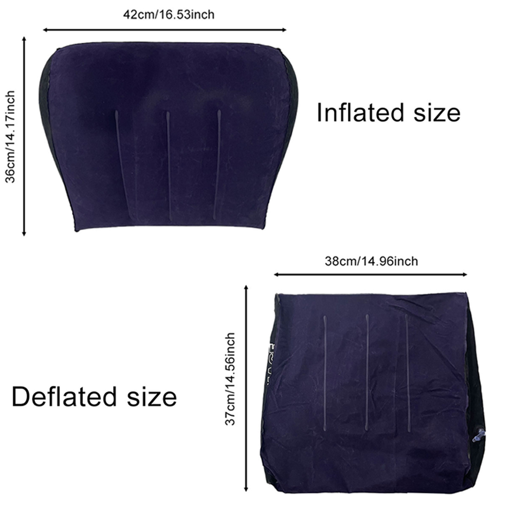 1pc inflável triângulo travess - Meditation Cushion Zafu avaliação e preço