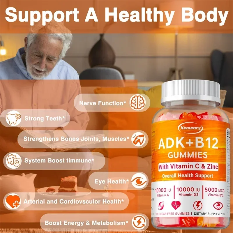 Gomas Vitamina D3 K2 + Vitamin - Health Wellness Products avaliação e preço