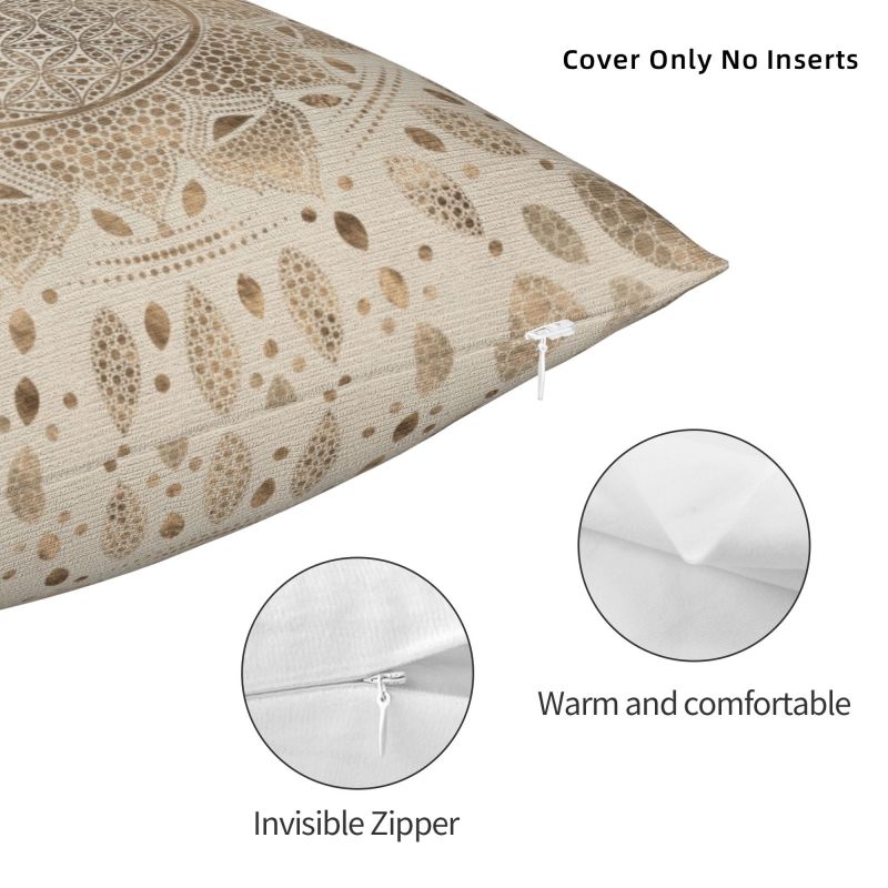 Personalizado flor da vida em  - Meditation Cushion Zafu avaliação e preço