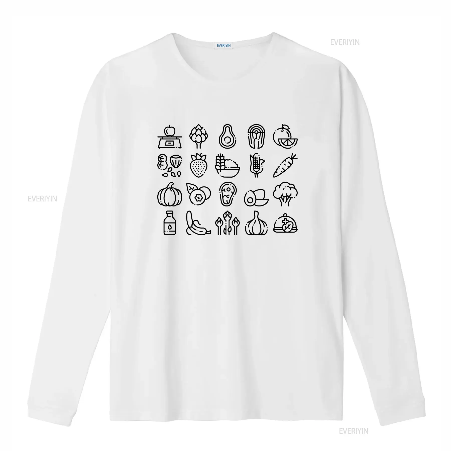 Camiseta de Alimentos Saudávei - Health Wellness Food avaliação e preço